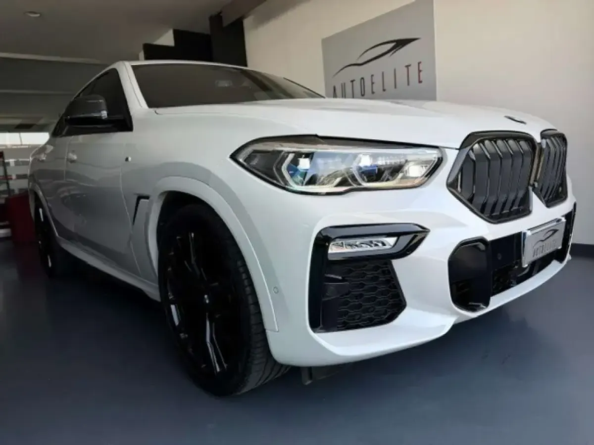 Usata BMW X6 M Sport 340 CV (250 kW) 2021 Bianco SUV