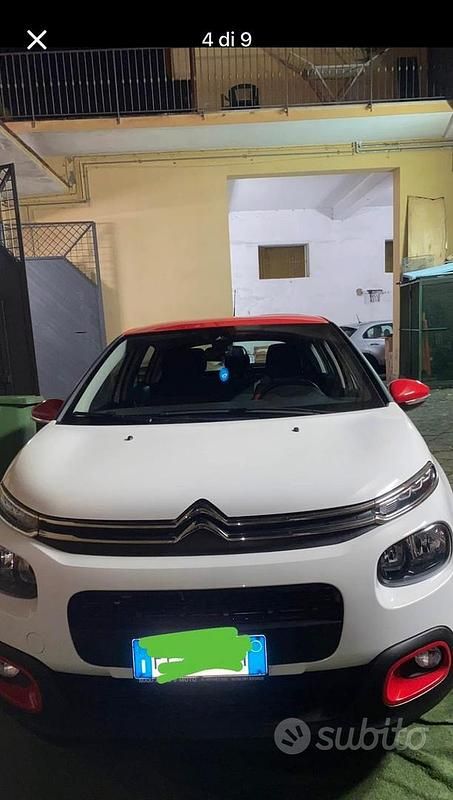 Usata Citroën C3 82 CV (60 kW) 2018 Rosso Utilitaria