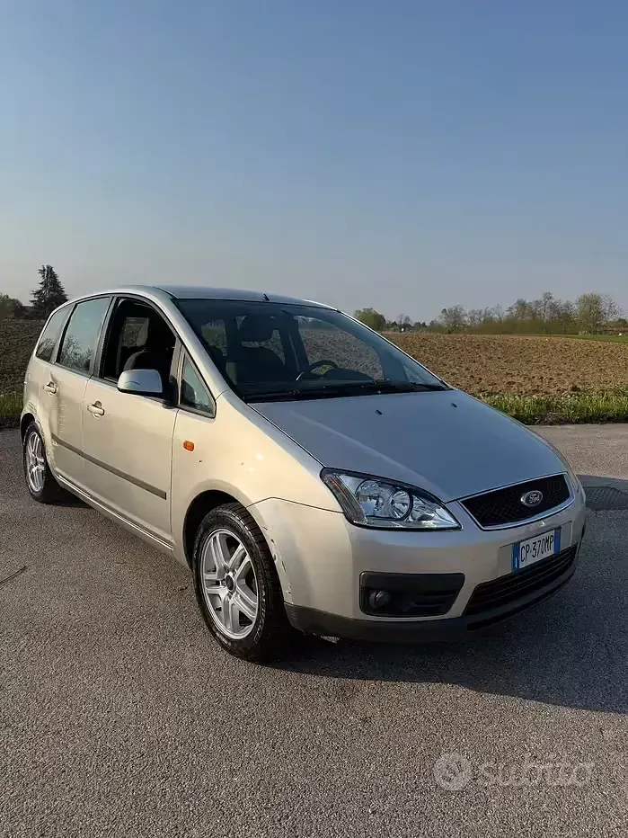 Usata Ford C-MAX Ghia 109 CV (80 kW) 2004 Grigio Monovolume