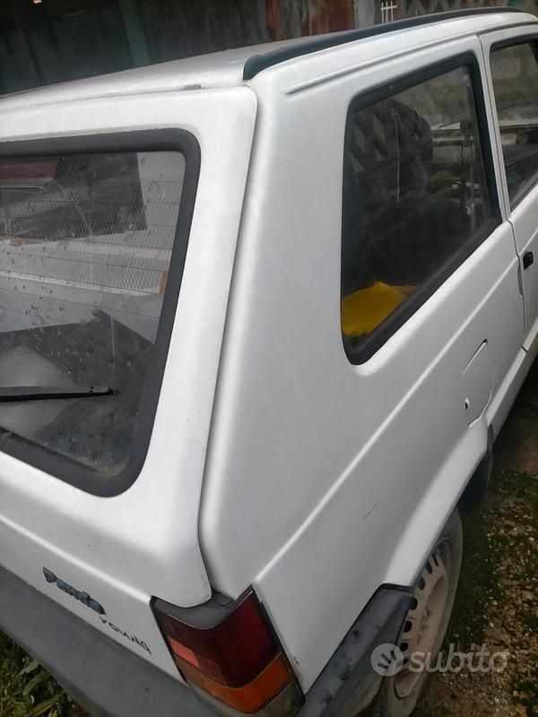 Usata Fiat Panda 2003 Bianco Utilitaria