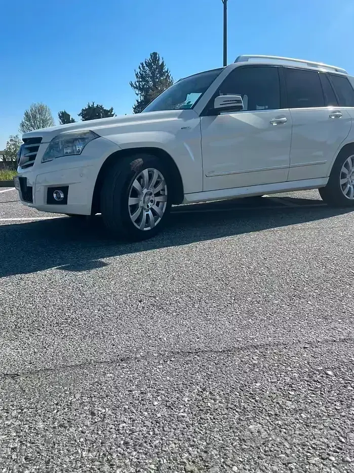Usata Mercedes GLK220 170 CV (125 kW) 2012 Bianco SUV