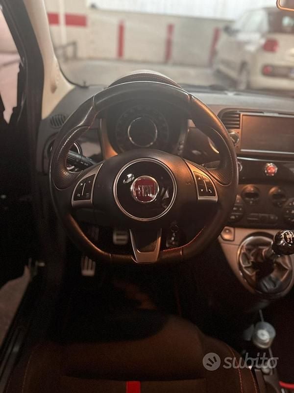 Usata Fiat 500 75 CV (55 kW) 2011 Blu Utilitaria
