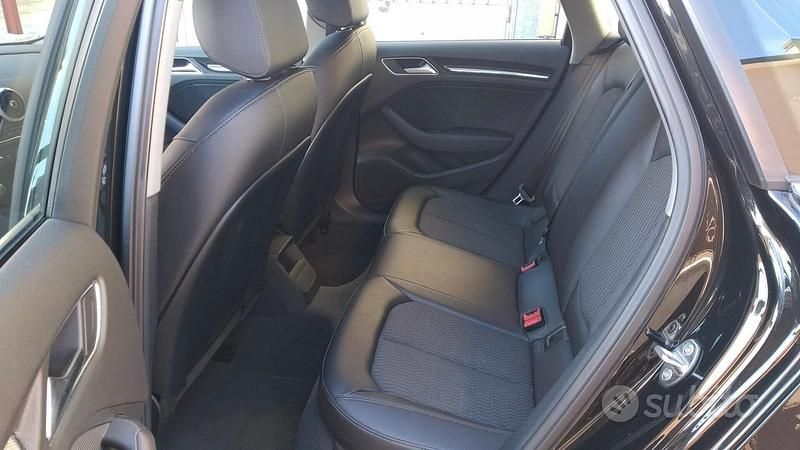 Usata Audi A3 Design 150 CV (110 kW) 2018 Nero Berlina