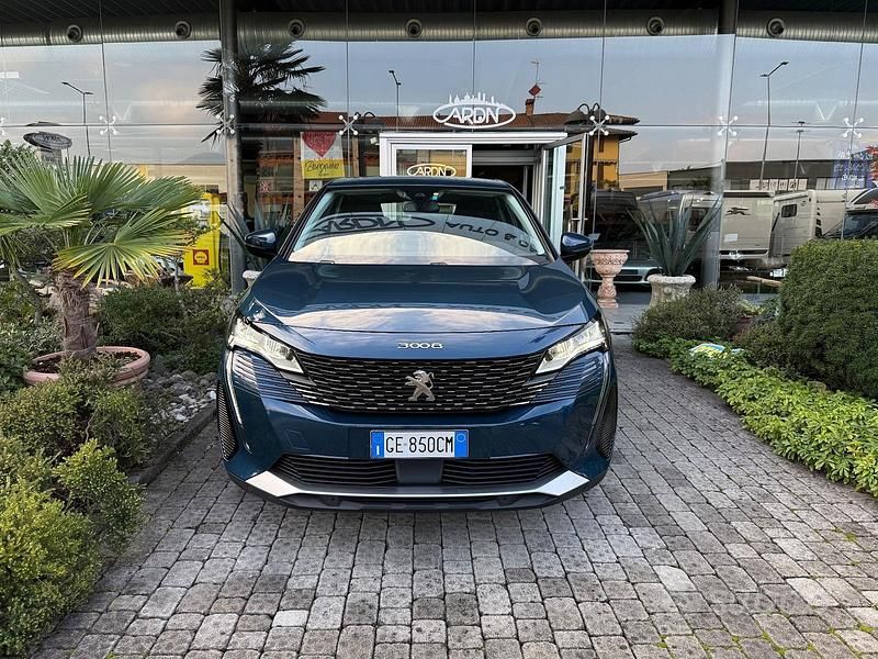Usata Peugeot 3008 131 CV (96 kW) 2021 Blu SUV