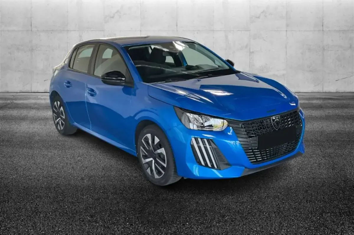 Usata Peugeot 208 Active 75 CV (55 kW) 2024 Blu/azzurro Utilitaria