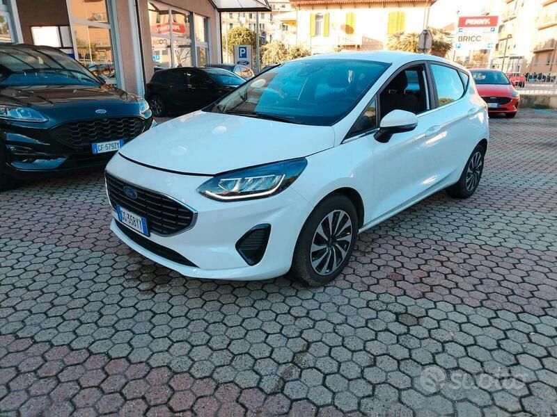Bianco Usata 2022 Ford Fiesta Titanium Due volumi | 15.790 € (Cara) - Immagine 1/4