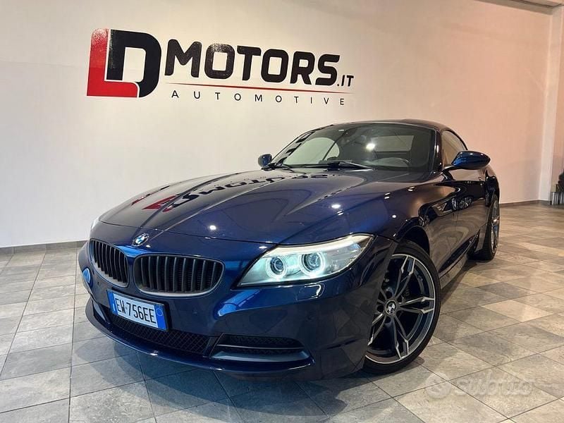 Usata BMW Z4 245 CV (180 kW) 2014 Blu Cabrio