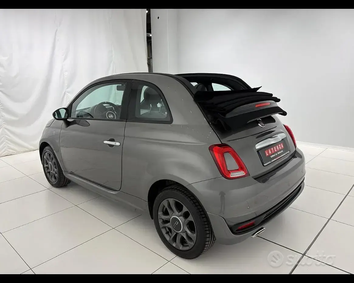 Usata Fiat 500C Connect 70 CV (51 kW) 2021 Grigio Cabrio