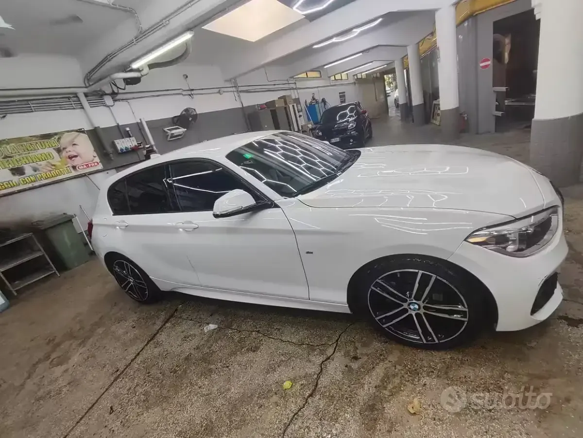 Usata BMW 118 M Sport 150 CV (110 kW) 2019 Bianco Berlina