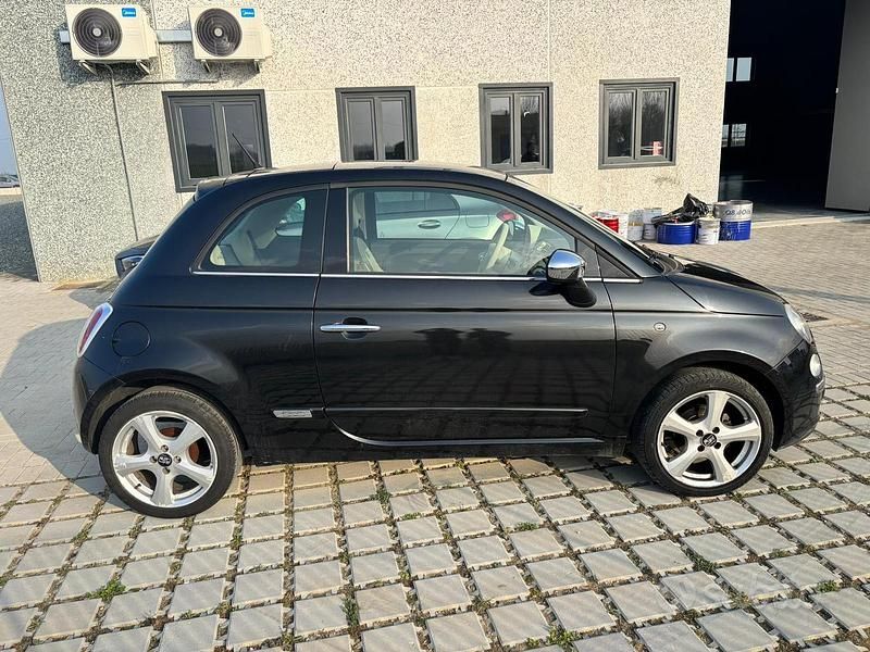 Usata Fiat 500 Lounge 69 CV (50 kW) 2007 Nero Berlina