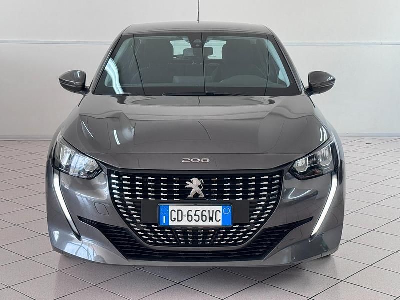 Usata Peugeot 208 Allure 102 CV (75 kW) 2021 Grigio Utilitaria