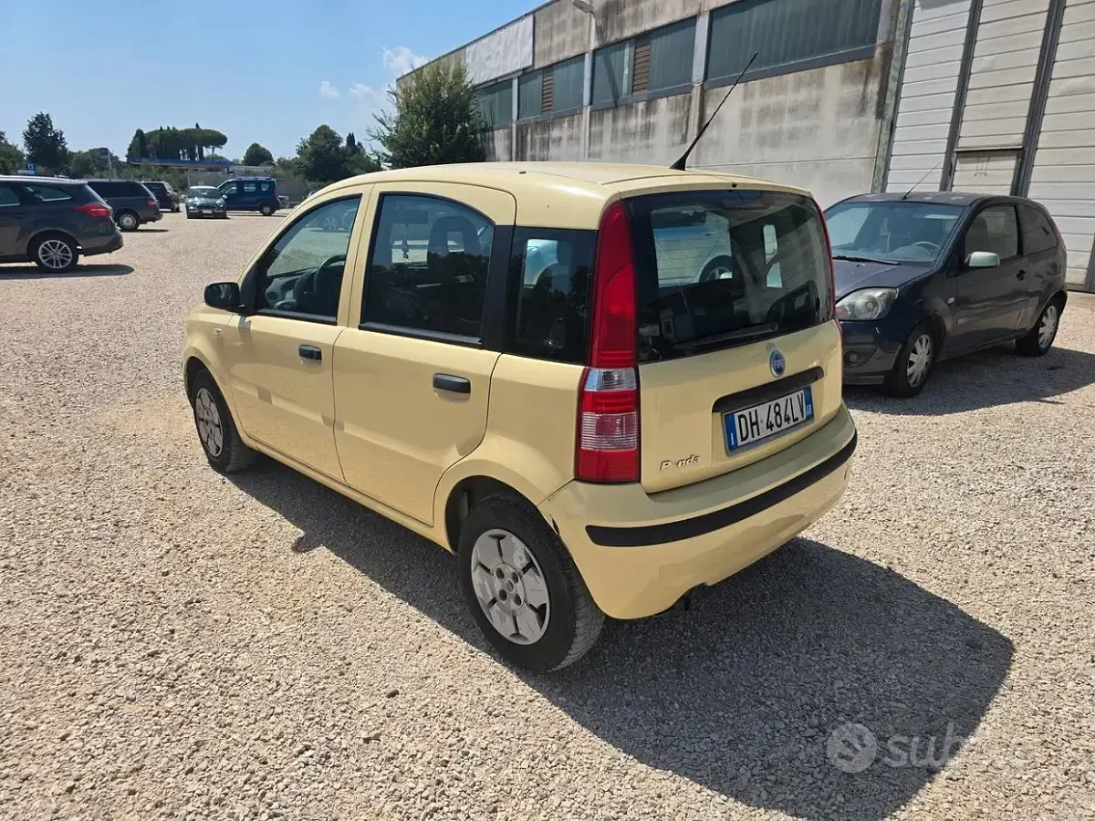 Usata Fiat Panda 54 CV (39 kW) 2008 Giallo Utilitaria