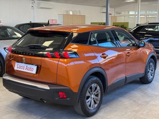 Usata Peugeot 2008 S 101 CV (74 kW) 2021 Arancione SUV