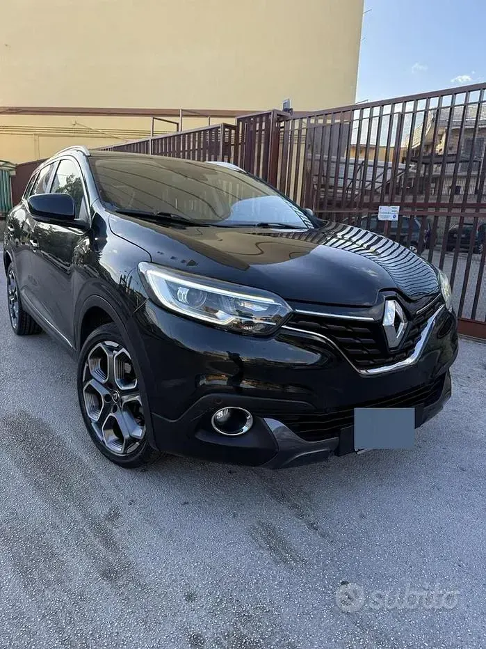 Usata Renault Kadjar 110 CV (80 kW) 2017 Nero SUV