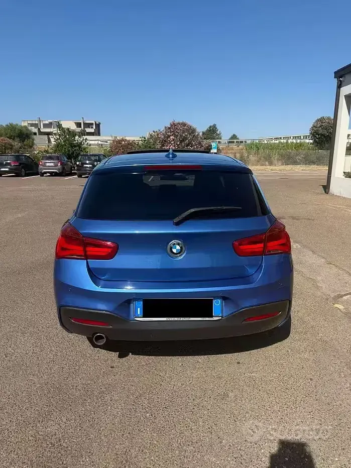 Usata BMW 118 M Sport 150 CV (110 kW) 2017 Bluazzurro Berlina