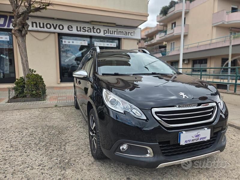 Usata Peugeot 2008 Allure 92 CV (67 kW) 2014 Nero SUV