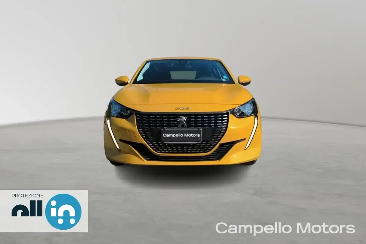 Usata Peugeot 208 Active 75 CV (55 kW) 2021 Giallo Utilitaria