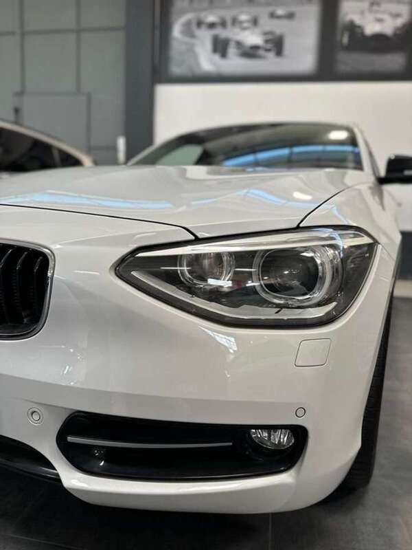 Usata BMW 120 Sport Line 184 CV (135 kW) 2013 Bianco Utilitaria
