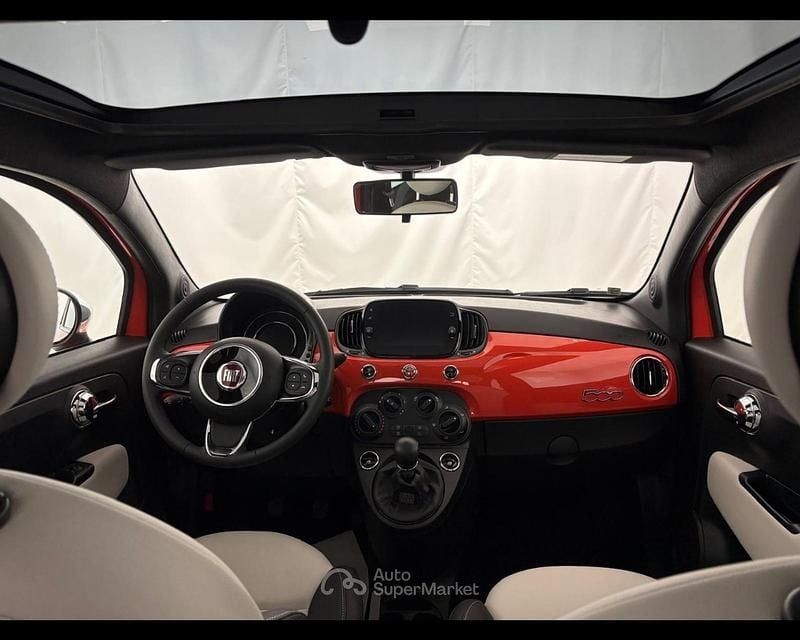 Usata Fiat 500 Dolcevita 69 CV (50 kW) 2022 Arancione Berlina