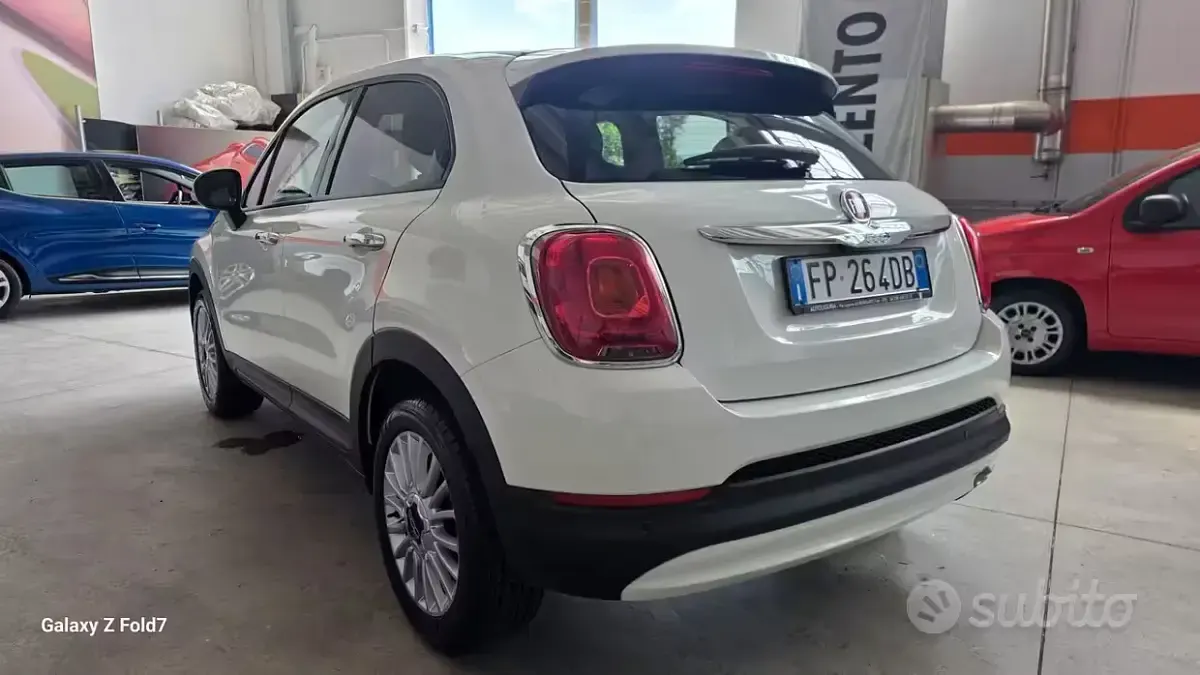 Usata Fiat 500X Lounge 120 CV (88 kW) 2018 Bianco SUV