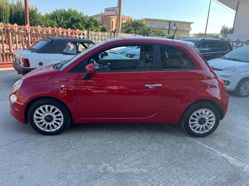 Usata Fiat 500 Lounge 70 CV (51 kW) 2021 Rosso Berlina