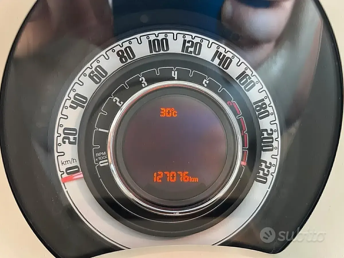 Usata Fiat 500 Lounge 69 CV (50 kW) 2018 Bianco Berlina