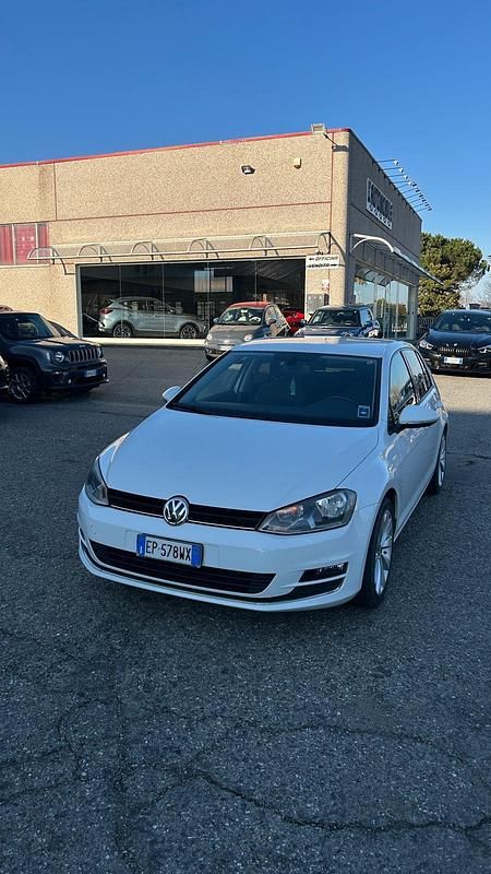Usata VW Golf VII Highline 149 CV (109 kW) 2013 Bianco Berlina