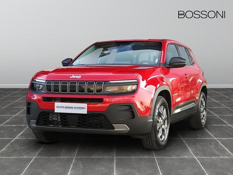 Usata Jeep Avenger Longitude 100 CV (73 kW) 2025 Rosso SUV