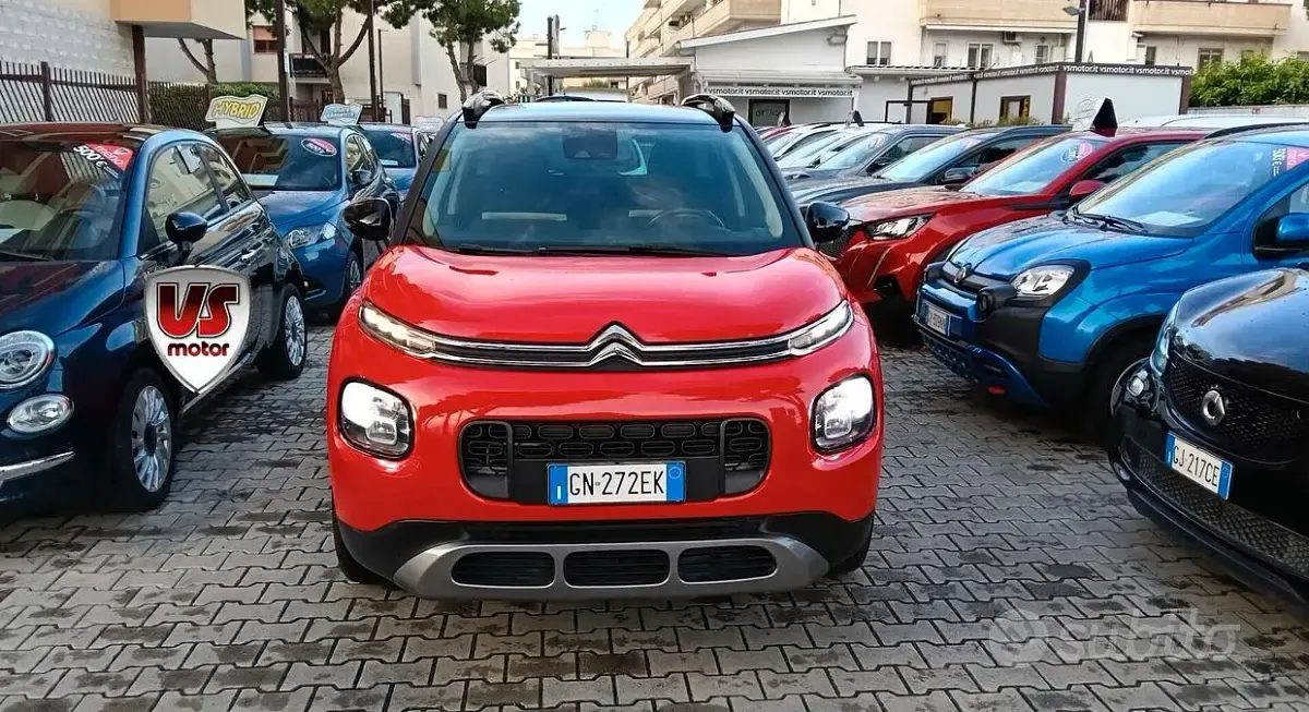Usata Citroën C3 Aircross PureTech 110 CV (80 kW) 2018 Rosso SUV