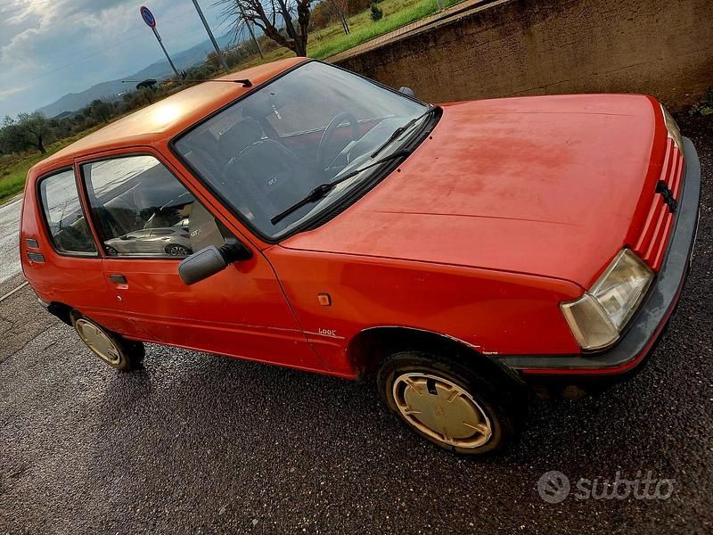 Usata Peugeot 205 1992 Rosso Utilitaria