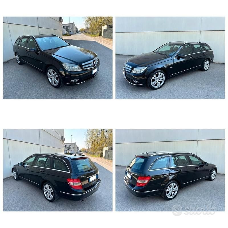 Usata Mercedes C180 Avantgarde 2009 Nero Station wagon