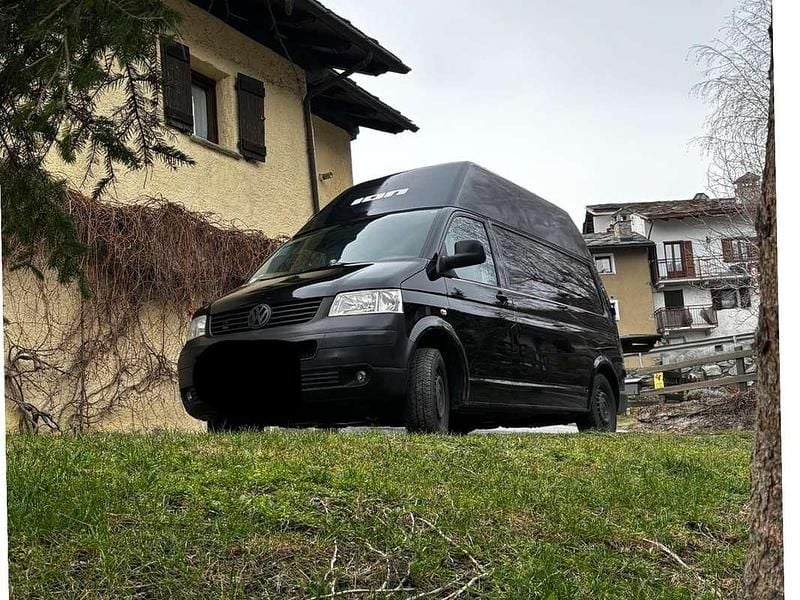 Usata VW Transporter 131 CV (96 kW) 2008 Nero Furgone