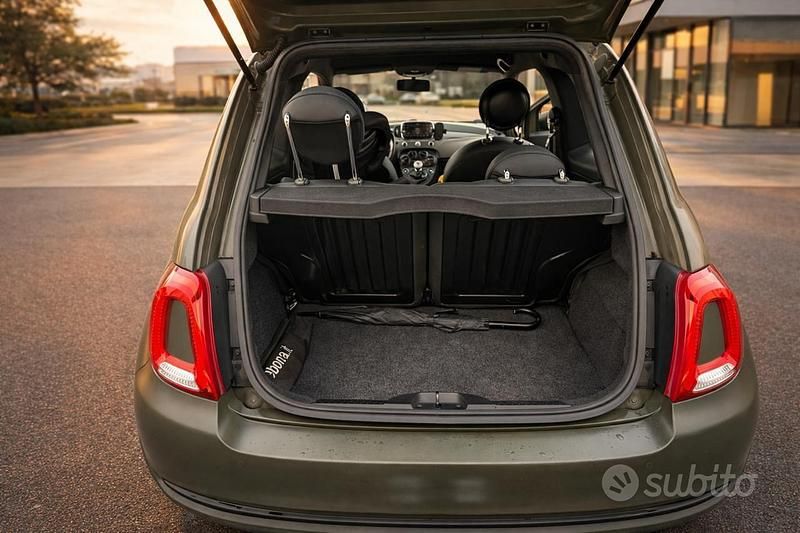 Usata Fiat 500S S 105 CV (77 kW) 2017 Verde Utilitaria