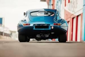 Usata Jaguar E-Type 340 CV (250 kW) 1963 Blu Cabrio