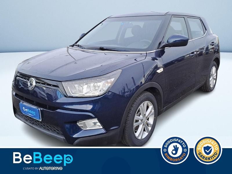 Blu metallizzato Usata 2016 Ssangyong (KGM) Tivoli SUV | 10.400 € (Buon prezzo) - Immagine 1/3