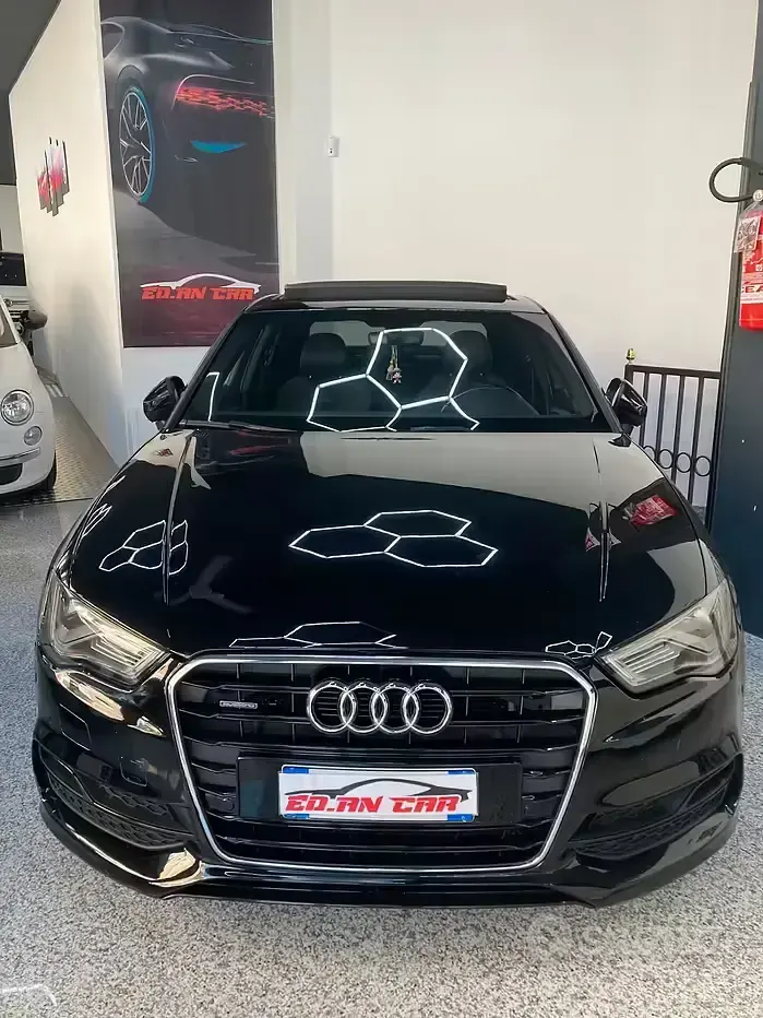 Usata Audi A3 S-Line 150 CV (110 kW) 2015 Nero Berlina