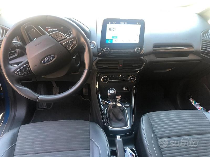 Usata Ford Ecosport 99 CV (72 kW) 2019 Blu SUV