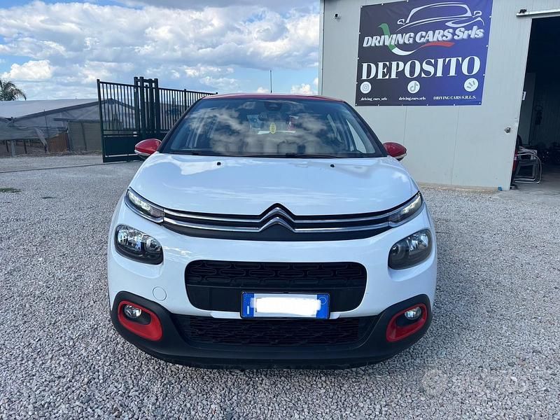 Usata Citroën C3 Shine 75 CV (55 kW) 2016 Bianco Utilitaria