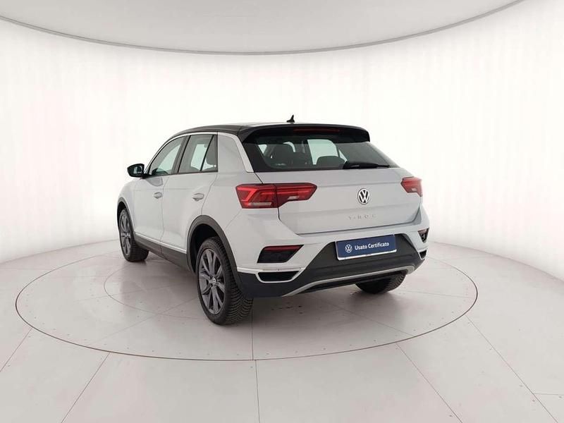 Usata VW T-Roc Advance 150 CV (110 kW) 2019 Bianco SUV