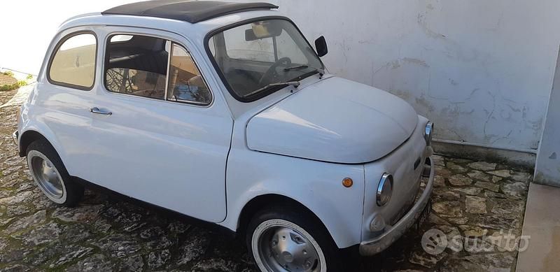 Usata Fiat 500 1970 Bianco Utilitaria