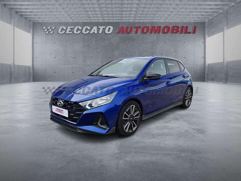 Usata Hyundai i20 N Line 79 CV (58 kW) 2024 Blu Utilitaria