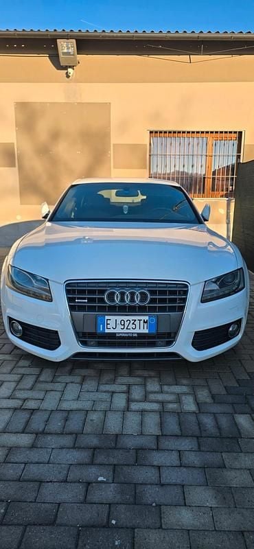 Usata Audi A5 S-Line 211 CV (155 kW) 2011 Bianco Berlina