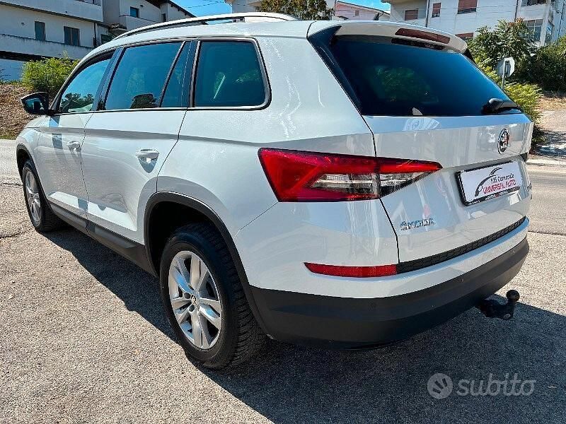 Usata Skoda Kodiaq Executive 150 CV (110 kW) 2019 Bianco SUV