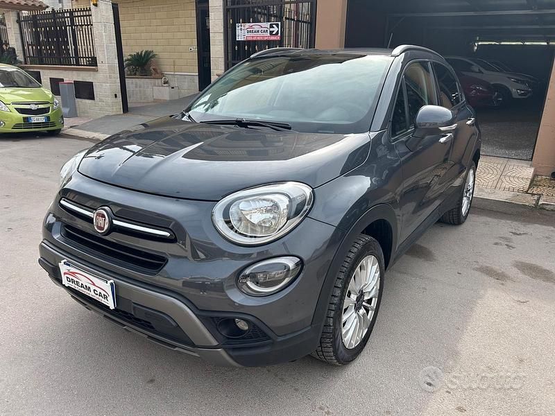 Usata Fiat 500X Cross 150 CV (110 kW) 2019 Grigio SUV