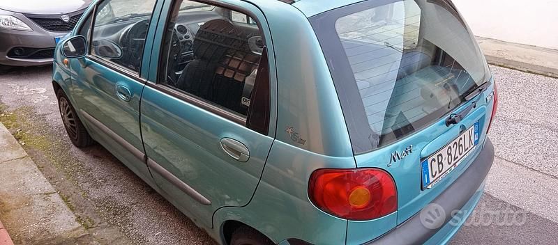 Usata Chevrolet Matiz 2004 Blu Utilitaria