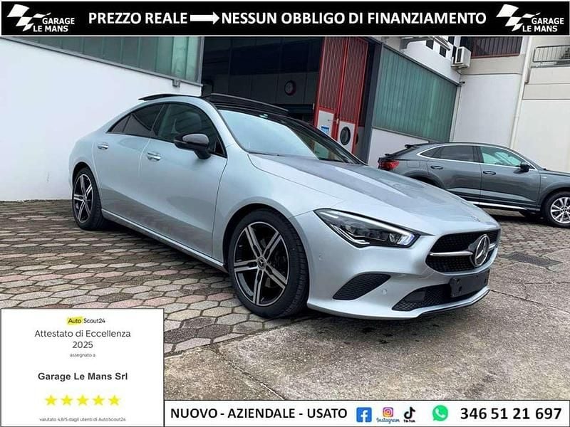 Usata Mercedes CLA200 Edition 163 CV (119 kW) 2022 Argento Berlina