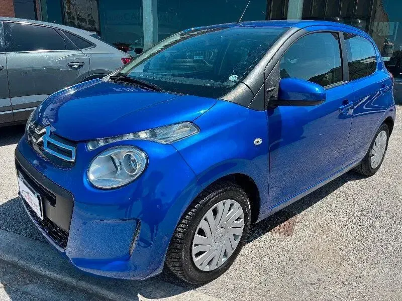 Usata Citroën C1 Feel 72 CV (52 kW) 2021 Blu Utilitaria