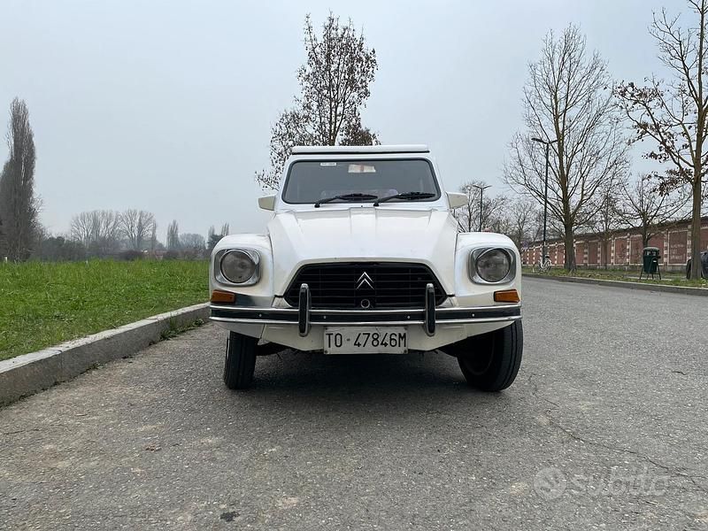 Usata Citroën Dyane 32 CV (23 kW) 1983 Bianco Utilitaria