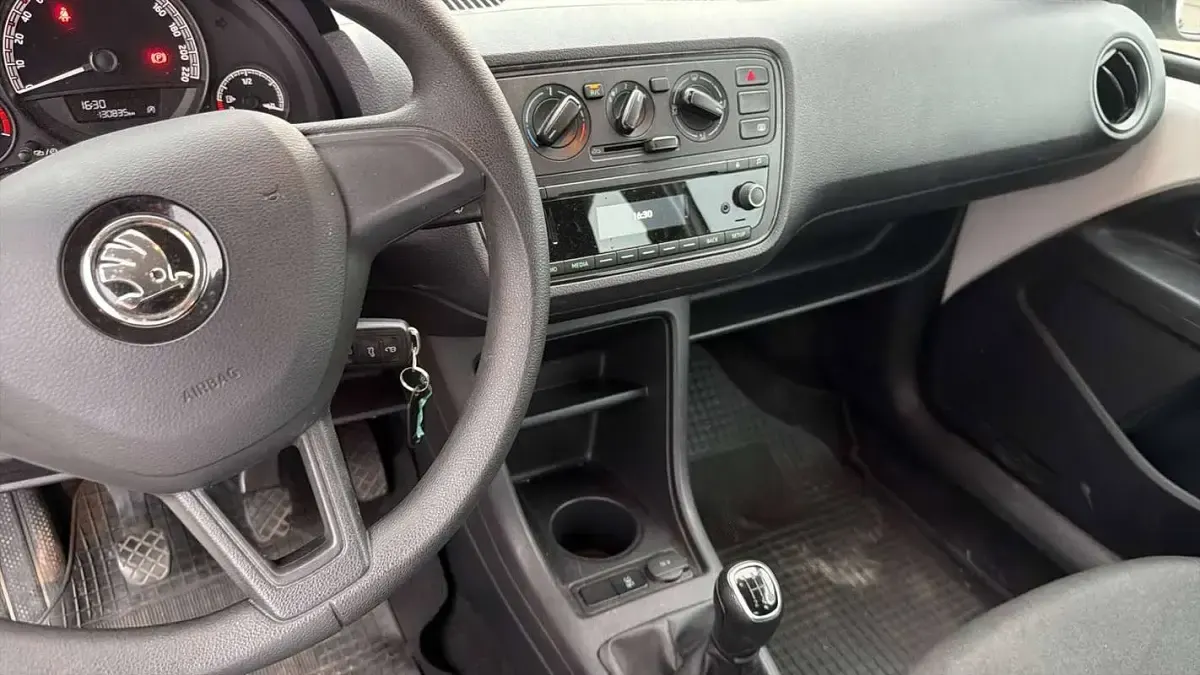 Usata Skoda Citigo Active 60 CV (44 kW) 2019 Bianco Utilitaria