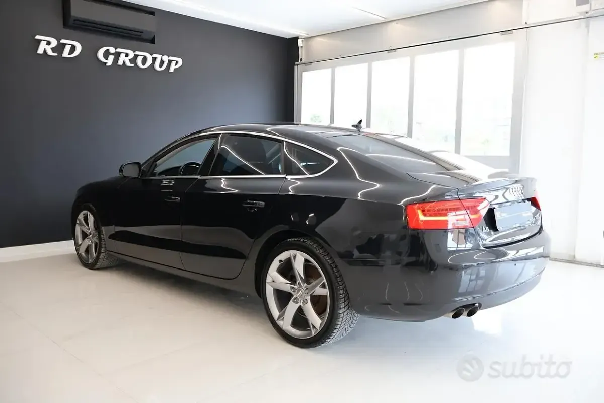 Usata Audi A5 Sportback Advanced Plus 177 CV (130 kW) 2013 Nero Utilitaria